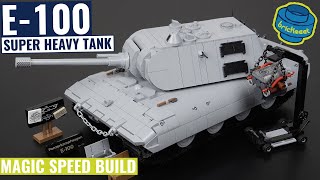 E100 Super Heavy Tank  Limited Edition  COBI 2571 Speed Build Review [upl. by Matthaeus]