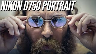 Nikon D750 📷 Stunning Portrait Photography Lens Settings [upl. by Anihtyc]