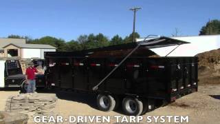 WDT Dual Tandem Gooseneck Dump Trailer [upl. by Nelda]