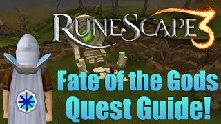 Runescape 3 Fate of the Gods Quest Guide [upl. by Arykahs]