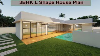 250 Square Meter 3BHK House Plan With Swimming Pool [upl. by Landa]