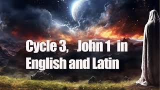 CC Cycle 3 John 1 Latin and English combined weeks 1217 classical conversations [upl. by Aliak]