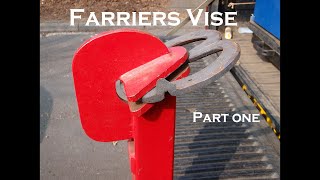 Making a Farriers spring vise [upl. by Kalasky]