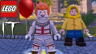 LEGO It A Coisa Pennywise e Georgie MOD no LEGO Marvels Avengers LEGO Marvel Vingadores [upl. by Yatnohs]