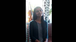 Nee kavithaigala  Cover song Sangeetha [upl. by Ecitnirp]