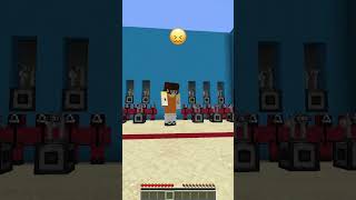 Squid Game Competition vs Emoji Motion Reaction shorts minecraft meme [upl. by Ariik]