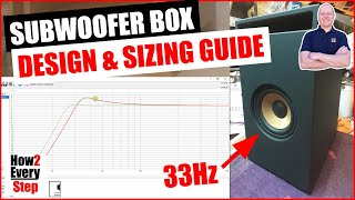 How to Design Size amp Tune a Ported Subwoofer Box in WinISD for Deep Bass Home Theatre or Car Audio [upl. by Kort]