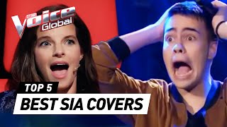 BEST SIA COVERS in The Voice worldwide [upl. by Rieth]