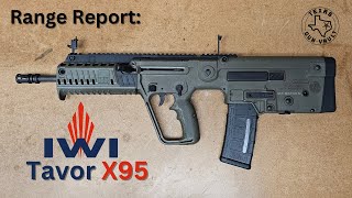 Range Report IWI Israel Weapons Industries Tavor X95  Civilian version of the IDFs rifle [upl. by Monteith]