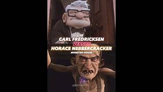 Carl Fredricksen vs Horace Nebbercracker shorts up monsterhouse pixar sonypictures halloween [upl. by Strader]