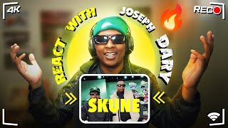 JOSEPHDARY REACTS TO HIS SONG SKUNE [upl. by Aun]