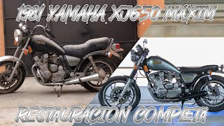 1981 Yamaha XJ650  Restauración Completa [upl. by Aridatha]