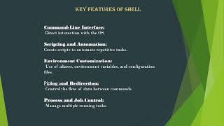 LINUX Shell [upl. by Asennav]