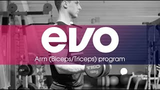 Biceps og triceps treningsprogram  EVO [upl. by Gine]