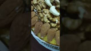 Dry fruit cake in Karachi indian traditional cakes Pakistani cake  kaju badam pista wall nutt [upl. by Mazonson78]