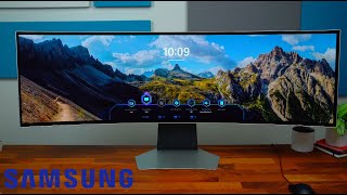 Samsung Odyssey OLED G9 49quot Gaming Monitor [upl. by Amis]