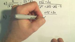 Rationalize the Denominator  Example 2 [upl. by Enilada]