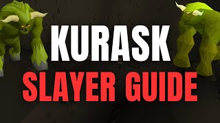 OSRS Kurask Slayer Guide  Easy AFK Profit Underrated [upl. by Greenwell197]