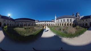 Abbaye de Fontevraud en 360°  Cloître du Grand Moûtier [upl. by Ahsinnor]