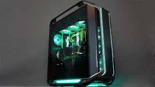 Timelapse Build  Cooler Master Cosmos C700M [upl. by Naujik]