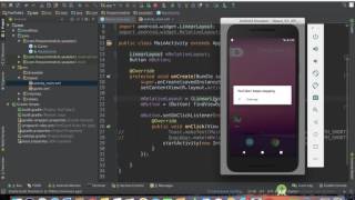 Android Tutorial Part 7 of 100 LinearLayout [upl. by Remle]