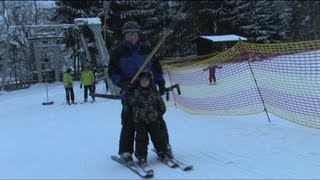 SkiSaison auf dem Eisenberg hat begonnen [upl. by Minsat]