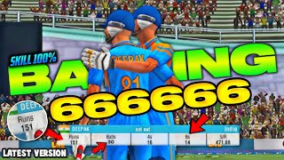 Wcc2 Six Tricks Latest 46 2024🔥  Wcc2 Hard Hitting Trick  Batting Skill 100 36 Run In Every Over [upl. by Akelahs246]