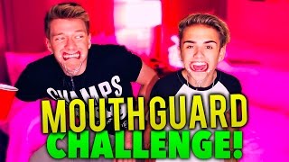 MOUTH GUARD CHALLENGE W COLLINS KEY [upl. by Hallam]