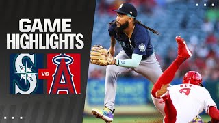 Mariners vs Angels Game Highlights 83024  MLB Highlights [upl. by Cire]