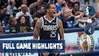 Dallas Mavericks Team Highlights vs Minnesota Timberwolves  52624 [upl. by Hinkle]