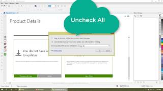 how to stop auto update corelDraw X8 [upl. by Giza]