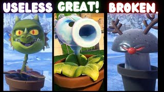 PvZ GW2  Potted Plant Professional Explanation and Ranking [upl. by Swerdna]