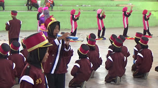 SMP NEGERI 2 KRAMAT JUARA 1 MARCHING BAND Tingkat SMP SE KABUPATEN TEGAL HUT ke 72 TAHUN [upl. by Lundin261]