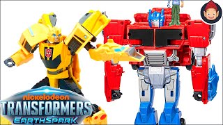 Transformers EarthSpark Toys Unboxing  Bumblebee Optimus Prime FreeProduct [upl. by Mccully217]