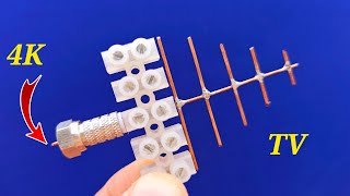 How to Make a Digital HD Antenna Using Electric Dominoes [upl. by Mollie]