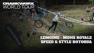 Lemoine Blows A Tire  Mons Royale Speed amp Style Rotorua 2019 [upl. by Ailecara]