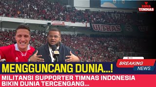 🔥🔥 FANATISME SUPPORTER TIMNAS INDONESIA GUNCANG DUNIA 🔥 JADI PERBINCANGAN MEDIA INTERNASIONAL ✅ [upl. by Bobseine]