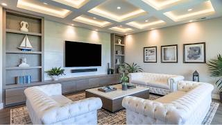 Top 300 Modern Living Room Design Ideas for 2025  Minimalist Decor amp Bold Colors [upl. by Bennion151]