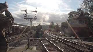 GWR No 6898 Wightwick Hall Arrivals Horsted Keynes from Sheffield Park [upl. by Redna]