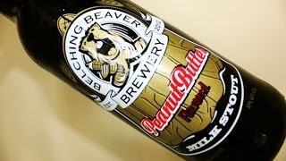 Belching Beaver Peanut Butter Milk Stout Video Beer Review  San Diego Beer Vlog EP 540 [upl. by Doti]