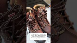 Steel Blue Mens Argyle Zip MetPR MidsoleBump Cap Work Boots Oak Review [upl. by Nesyaj749]