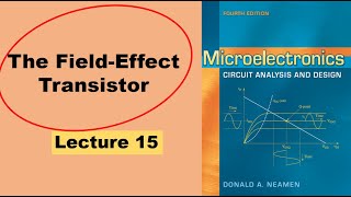 Intro to Microelectronics Circuit Analysis amp Design Lecture 15 Arabic [upl. by Fugere244]