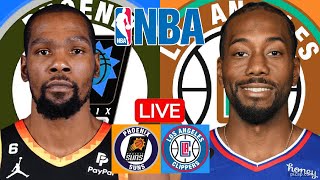 LIVE PHOENIX SUNS vs LOS ANGELES CLIPPERS  NBA  PLAY BY PLAY  SCOREBOARD [upl. by Rocker]