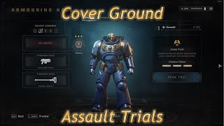 Warhammer 40k Space Marine 2  Assault Trials  Cover Ground [upl. by Simaj]