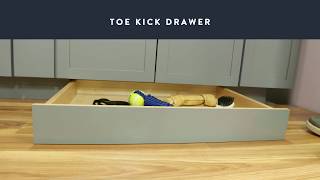 Cardell Cabinetry® Toe Kick Drawer [upl. by O'Neil]