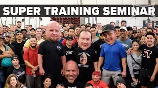 Super Training Seminar Ft Mark Bell Ed Coan Stan Efferding amp Jesse Burdick [upl. by Revolc]