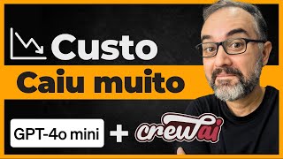 COMPAREI Custo para usar GPT com CrewAI DESMORONA [upl. by Imotas]