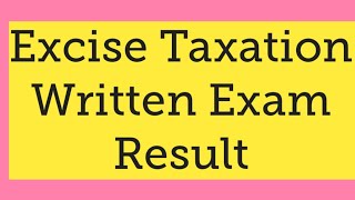 Excise Taxation DeraGhaziKhan Results PPSC JOBS Written Exam Results [upl. by Corson]