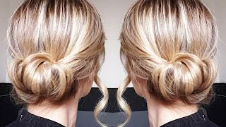 Chignon Chic Facile  Astuce avec une tresse  AngeliaHair [upl. by Anerda193]