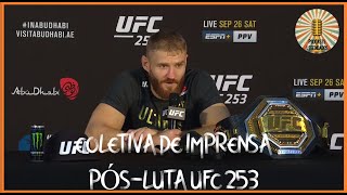 UFC 253  Jan Blachowicz Coletiva de Imprensa PósLuta  LEGENDADO [upl. by Darrick474]